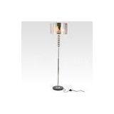 100W Stainless Steel Hollow Decorative Floor Lamps 160cm Height , Modern Floor Light