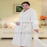 White Super Soft Night Robe for Ladies thumbnail-3