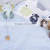Fleece Baby Blanket With Animal Cartoon Head thumbnail-4