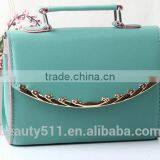 Toothpick Texture Hit Color Stereotypes Banquet Package Professional Women's Shoulder Bag HB67 thumbnail-4