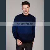 100% Cashmere Blue Colour Sweater for Mens thumbnail-6