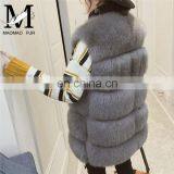 2016 Top Quality Wholesale Real Fur Vest Natural Fox Fur White Vest thumbnail-5