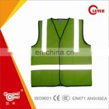 Blue reflective safety vest made in Yongkang KF-005