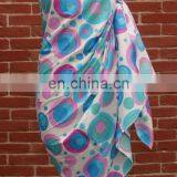 100% Cotton / 100% Polyester / 100% Rayon Printed Sarongs for Beach thumbnail-1