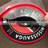 Football Shirt Soccer Patches Printing Sublimation Flock Patch