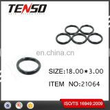 Tenso Fuel Injector O-rings Fuel Injector Repair Kits NBR Viton Oring 21064 18.00*3.00