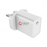 White 18W Power Delivery USB C PD Charger 5V 3A 9V 2A 12V 1.5A