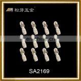 Clutch Bag Hardware" Zipper Puller With Logo thumbnail-1