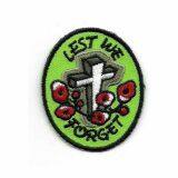 Lest We Forget Memorial Day Laser Cut Patch thumbnail-2