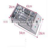 Электрический бесдымный гриль для шашлыков и кебаба с набором инструментов