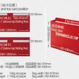 ZB1200CT-430 Sheet-fed Paper Bag Making Machine With Top Reinforced Card Pasting Function thumbnail-2