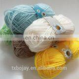 Customized Provided Colored Yarn For Knitting And Weaving 100% Acrylic Yarn nm 3/3.6