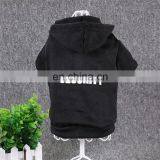 High Quality Cotton Security Printing Black Hoodie Dog thumbnail-3