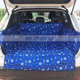 Wholesale Customized Print Bone Pattern Waterproof Dog Car Seat Cover SUV Dog Mat thumbnail-3