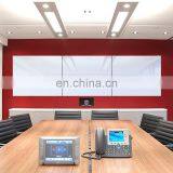Office Wall Mounted Clear Tempered Glass Panel Magnetic Dry Erase Whiteboard thumbnail-2