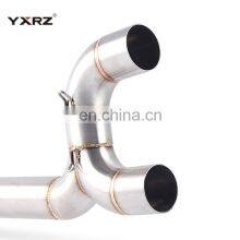 Stainless Steel Exhaust Pipe 304 For FZ6N Tracer900 Exhaust for Racing Bike Modified Parts 2018 2019 thumbnail-5