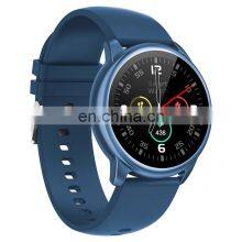 Multi Sport Smart Watch Lady Round Shape With Microphone Speaker Voice Assistant Fitness Band Smart Watch Bt Call