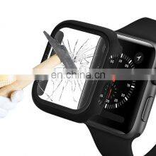 Full Coverage Tempered Film Tpu Screen Protector For Apple Watch Series Crystal Clear Front Protector Case thumbnail-4