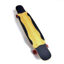High Quality Mixed Bamboo Maple Long Board Deck For Dancing Skateboard Longboard Decks thumbnail-2