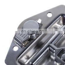 MS858-6 General Heavy Duty Vehicle Zinc Alloy T Bar Handle Tool Box Folding Compression Paddle Latch Lock thumbnail-2