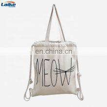Cotton Canvas Tote Carry Shopping Duck Bag Shoulder Bag Reticule thumbnail-4