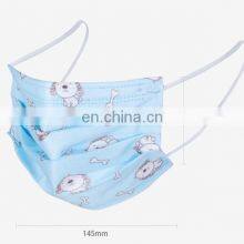 Baby Face Shield Mask Non-Woven Cartoon Pattern 3-Layer Children's Mask