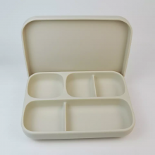 Silicone Baby Feeding Set Baby Feeding Plate Silicone Tableware Plate for Kids Toddlers Suction Silicone Dinner Plate thumbnail-5