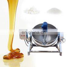 Sugar Tilt Industrial Pressure Cooker Steam Gas Double Oil Mix Jacketed Pot Cook Kettle Heat Water Jacket thumbnail-1