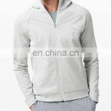 New Arrival Custom Own Logo Men's Jogging Sports Wear Zipper Jacket Workout Cotton Casual Hoodies Gym Fitness Training Clothes thumbnail-1