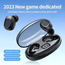Tws Wireless Earbuds Outdoor Sport Digital Display Noise Reduction Game Headphones Waterproof Earphones thumbnail-4