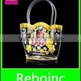 0.25MM PVC Plastic Hand Bag For Small Thing