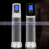 Liquid Crystal Powerful USB Rechargeable Automatic Penis Enlargement, LED Dildo Entender Pump, Male Sex Toys