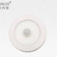 High Quality Motion Sensor LED Ceiling Light 6W 12W 18W Recessed Downlight Led Panel Light thumbnail-3