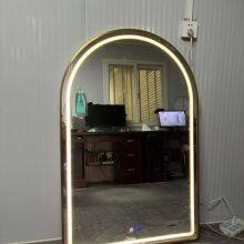 Arched Oversized Mirror Full Length Wall Mounted Mirror Large Full Body Dressing Standing Floor Mirror Home Decor thumbnail-2