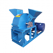 Broyeur/hacheur de bois 220V pour l'industrie forestière, broyeur pour ferme avec moteur central, moteur à engrenage, matière première - palette en bois