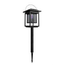 Dengx Brand 3 in 1 Strong Metal Body LED UVA Solar Mosquito Killer Lamp for Garden Pest Control thumbnail-1