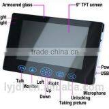 Hot Selling 9''color Wireless Video Door Bell,alarm Video Intercom Doorbell,wireless Unlocking thumbnail-6