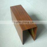 Discounted Price Wood Color Ceiling Aluminium Profile u Channel thumbnail-1