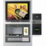Bill-operated 17'' LCD Cellphone Charger Kiosk