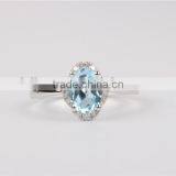 Sartificial Stone Designs Sterling Ring Panyu Factory Process Jewelry thumbnail-3