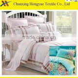 100%polyester printed textile fabric for making bedsheets and bed cover/Microfiber print fabric