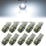 HID White 5-SMD 5050 Light Bulb Lamp T10 168 194 For LED Wholesale Bulb