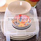 PP 25*19.8*8.5 Kitchen Utensil Plastic Dish Rack thumbnail-1