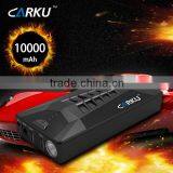 CARKU New Arrival Multi-function 10000mah 12v Emergency Car Jump Starter With Air Compressor thumbnail-2