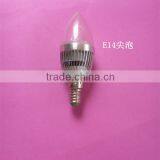 Most Popular New High Voltage 3w E14 Led Candle Bulb With CE ROHS