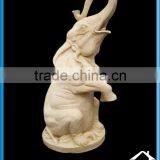 Hand Carved Resin Elephant Garden thumbnail-1