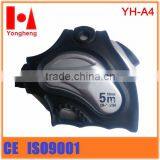 Waterproof Self-lock Rubber Jacket Measuring Tape 3m