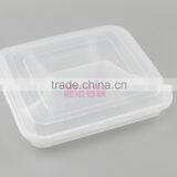 Four Compartments Disposable PP Plastic Takeaway Food Container With Lid thumbnail-2