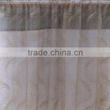 2013 shaoxing cheap lace warp knitting curtain fabric