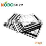 Cheap Price 2cm Height Square Stainless Steel Charger Tray thumbnail-1